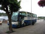 The luxury transport awaits the travellers